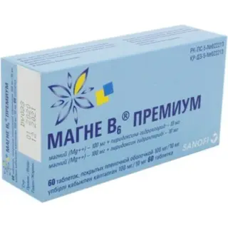 Магне В6 премиум №60 табл.