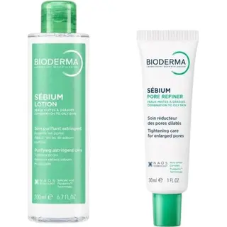 BIODERMA Sebium Набор лосьон 200 мл+Sebium Pore Refiner 30мл в подарок