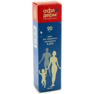 Афлодерм 0,05%, 20 гр, крем