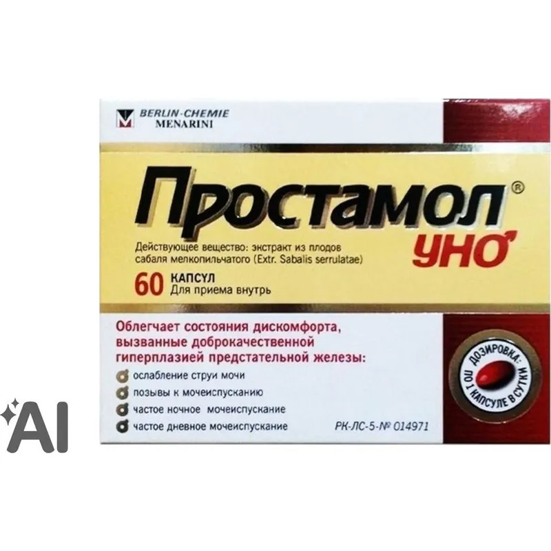 Простамол Уно 320 мг №60 капс.