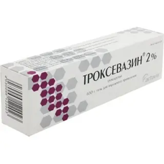 ТРОКСЕВАЗИН 2% 100,0 ГЕЛЬ