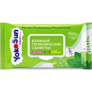 Yokosun Гигиенические салфетки №100