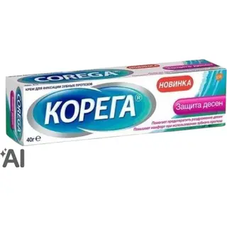 КОРЕГА ЗАЩИТА ДЕСЕН Д/ФИК ЗУБ ПРОТЕЗОВ 40,0 КРЕМ