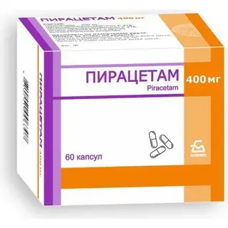 Пирацетам 400 мг №60 капс.