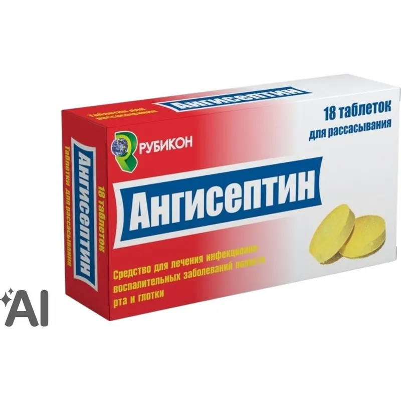 Ангисептин №18 таб для рассасывания