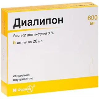 ДИАЛИПОН 3% 20МЛ N5 АМП
