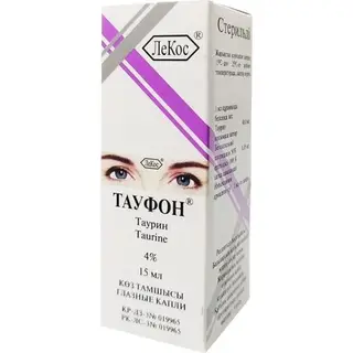 Тауфон 4% 15мл гл капли