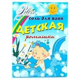 Соль д/ванн Детская морская Ромашка 450 г