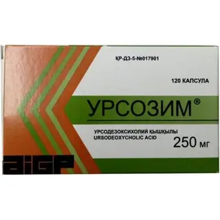 Урсозим 250 мг №120 капсула