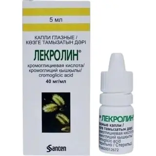 Лекролин 40 мг, 5 мл, гл. капли