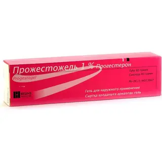 Прожестожель 1% 80г гель