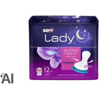 Уролог. прокладки Seni Lady Super night 12шт