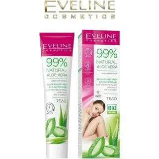 EVELINE Деликатный крем д/депил чувств.кожи 125мл natural aloe vera