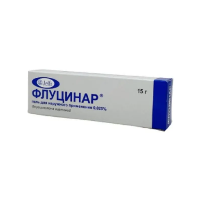 Флуцинар 0,025%, 15 гр, гель