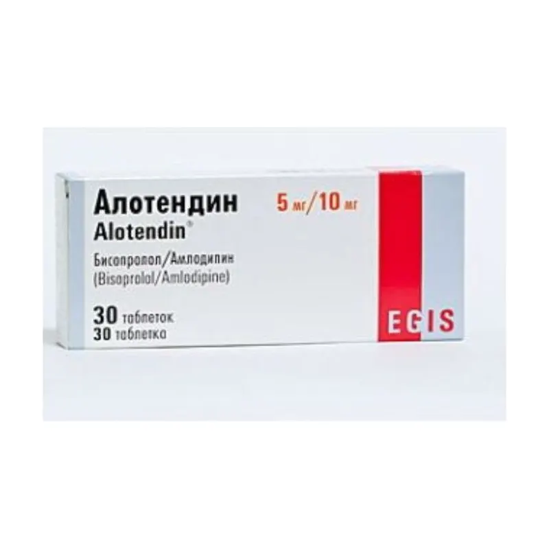 АЛОТЕНДИН 0,005/0,01 N30 ТАБЛ П/О