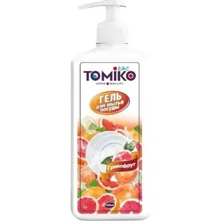 TOMIKO гель для посуды 1 л грейпфрукт