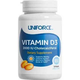 UNIFORCE Витамин Д3 2000МЕ №100