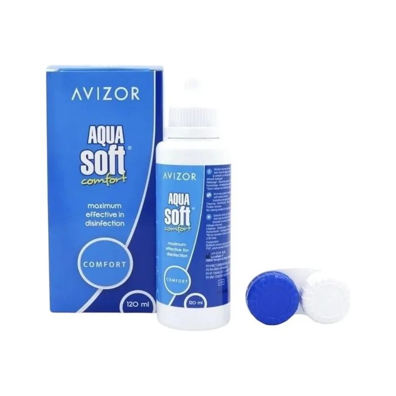 Раствор для линз Avizor Aqua Soft 120 мл