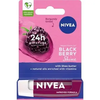 Бальзам для губ Blackberry shine Ежевика блеск марки Nivea